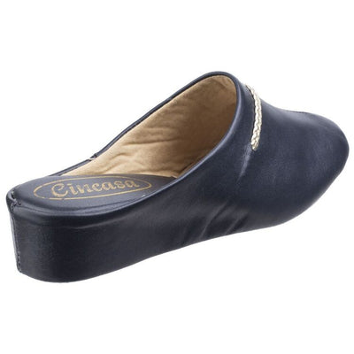 Cincasa Galdana Leather Women's Mule Slippers