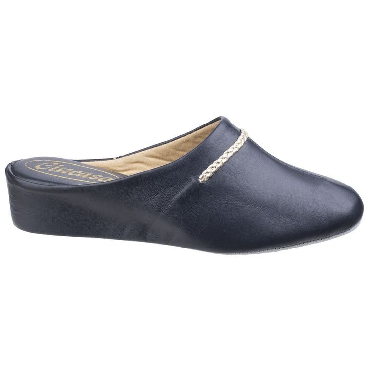 Cincasa Galdana Leather Women's Mule Slippers