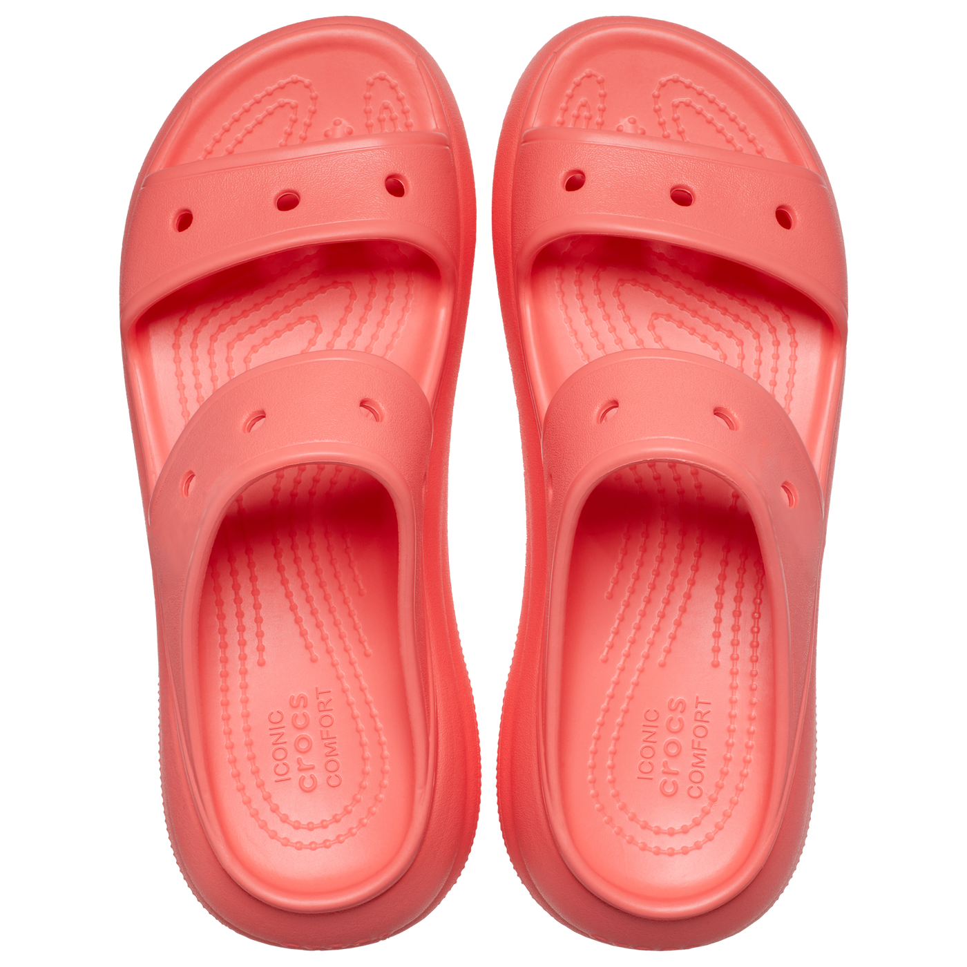 Crocs Classic Crush Platform Slide Sandals