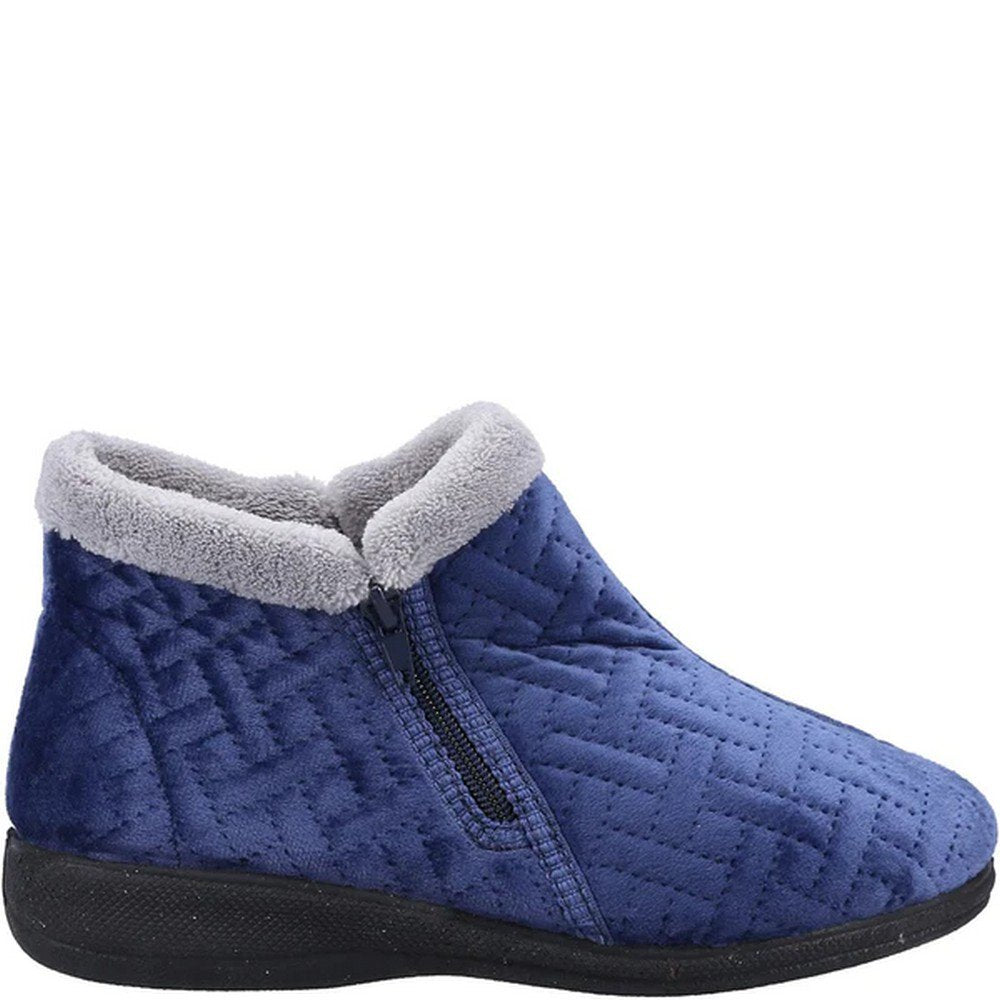 Fleet & Foster Perendale Side Zip Booties Slippers