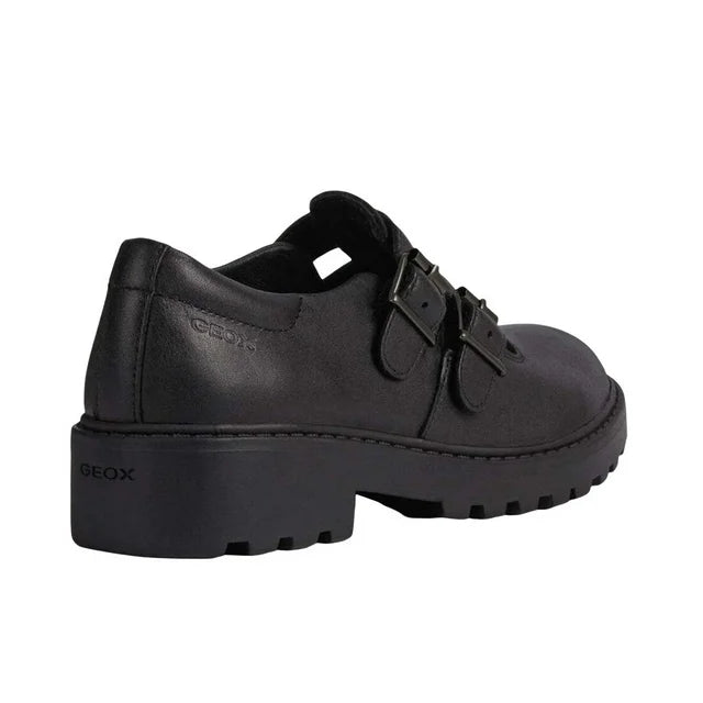 Geox Black Junior Casey Girl D Ankle Shoes