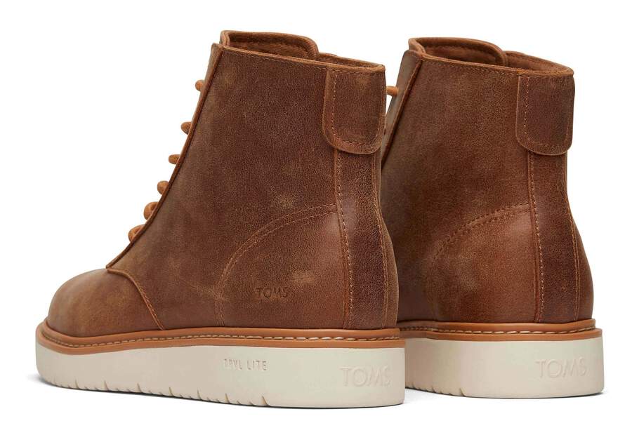 Toms Navi Trvl Lite Ranger Lightweight Tan Boot