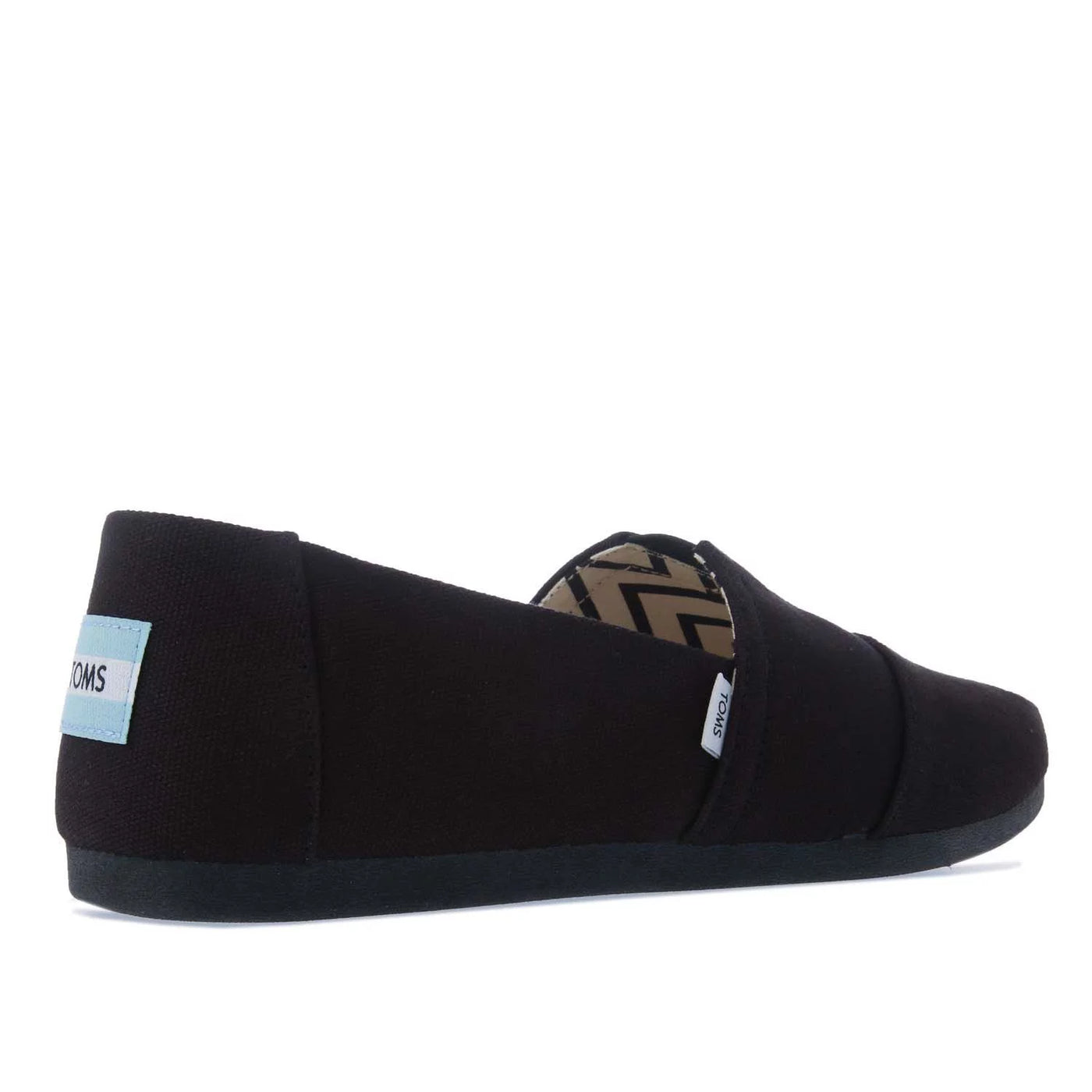 Toms Women Alpargata Slip-ons Black Loafers