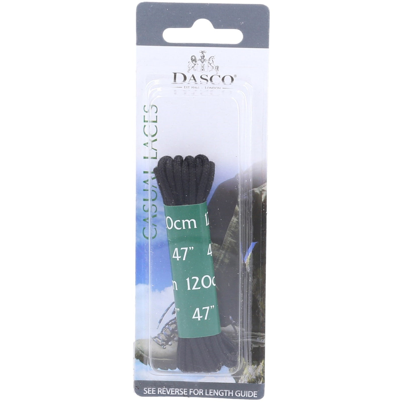 Dasco Classic Stylish and Durable Round Boot Laces