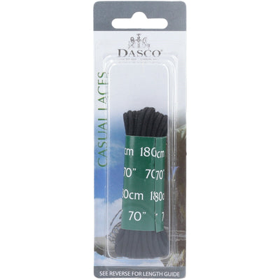 Dasco Navy Round Laces by - 75cm