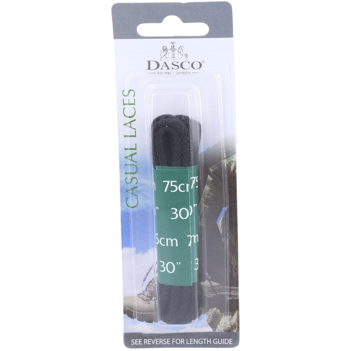 Dasco Round Corded 75cm Laces for Versatile Use