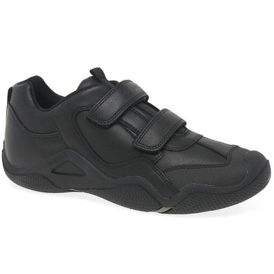 Geox Boys J Wader A Touch Fastening Leather Shoe