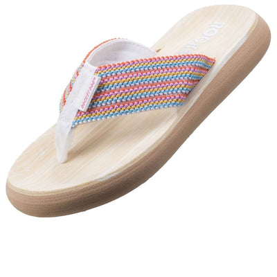 Rocket Dog Ladies Spotlight Groovy Stripe Slip-On Lightweight Sandal