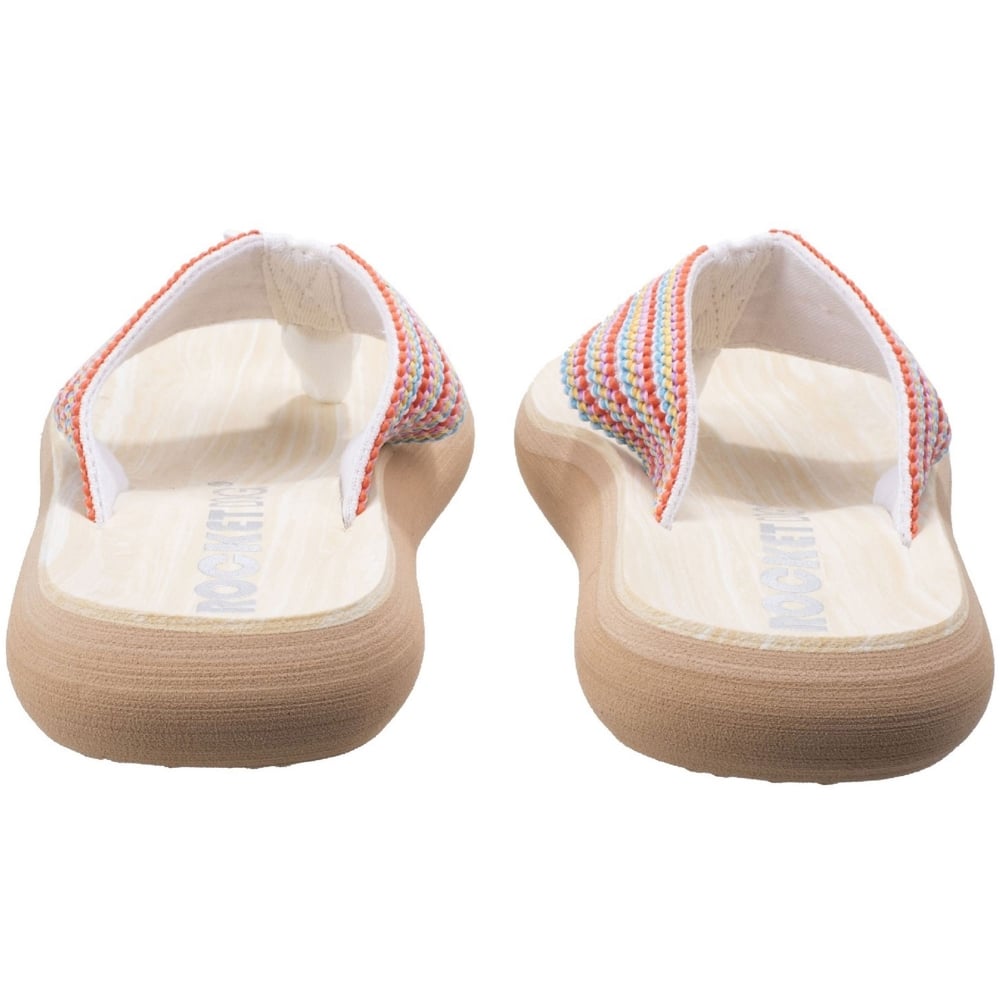 Rocket Dog Ladies Spotlight Groovy Stripe Slip-On Lightweight Sandal