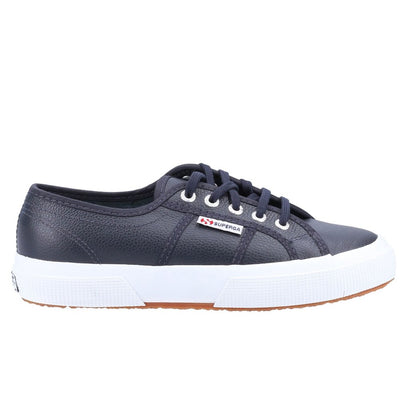 Superga Efglu Mens Tumbled Leather Classic Sneakers