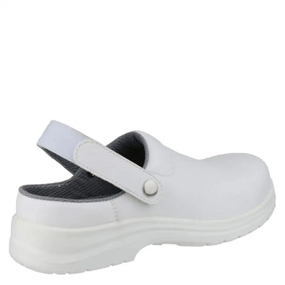 Amblers Safety Lightweight White Clog