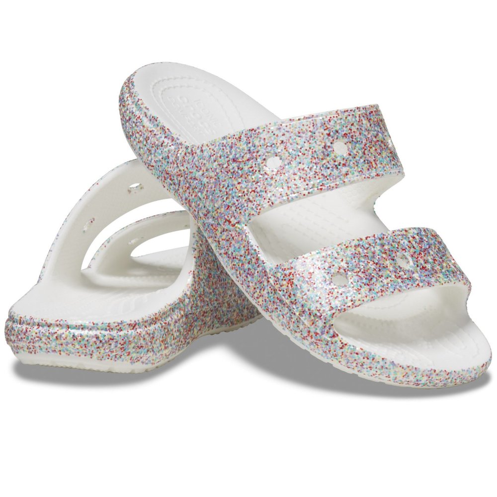 Crocs Classic Sprinkles and Flat Sandals