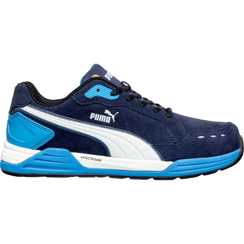 Puma Safety Airtwist Low Navy/Blue Safety Trainer