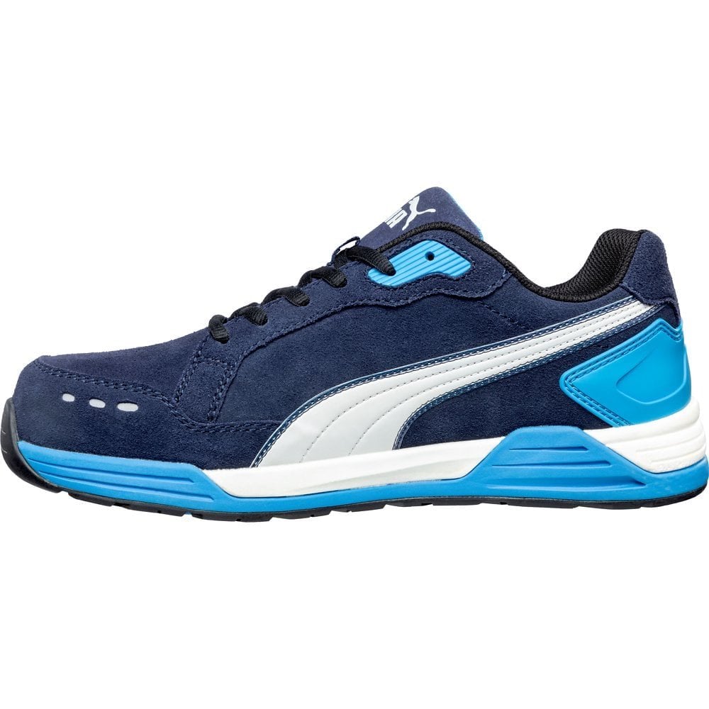 Puma Safety Airtwist Low Navy/Blue Safety Trainer