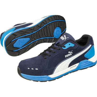 Puma Safety Airtwist Low Navy/Blue Safety Trainer