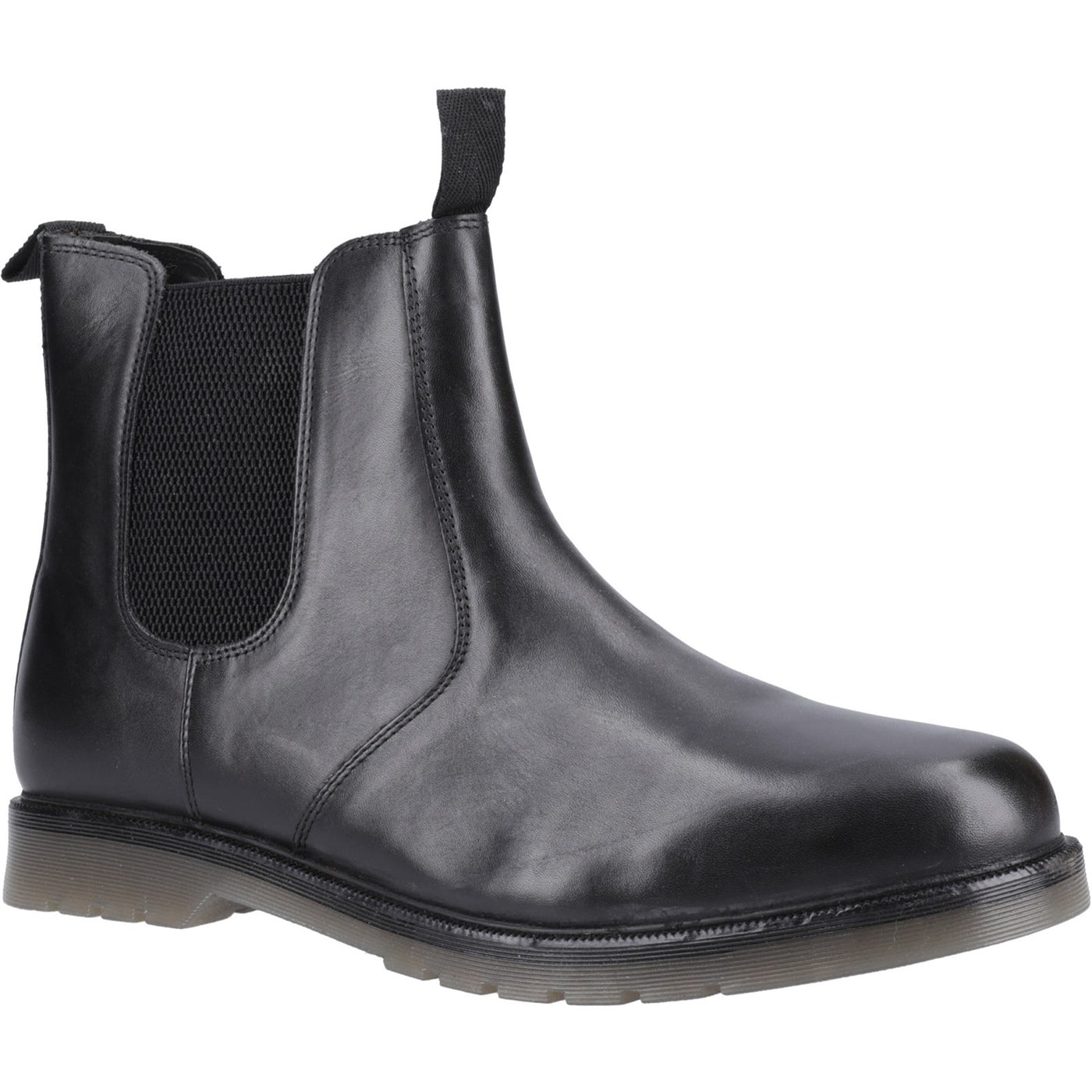 Amblers Colchester Leather Big Size Black Boot