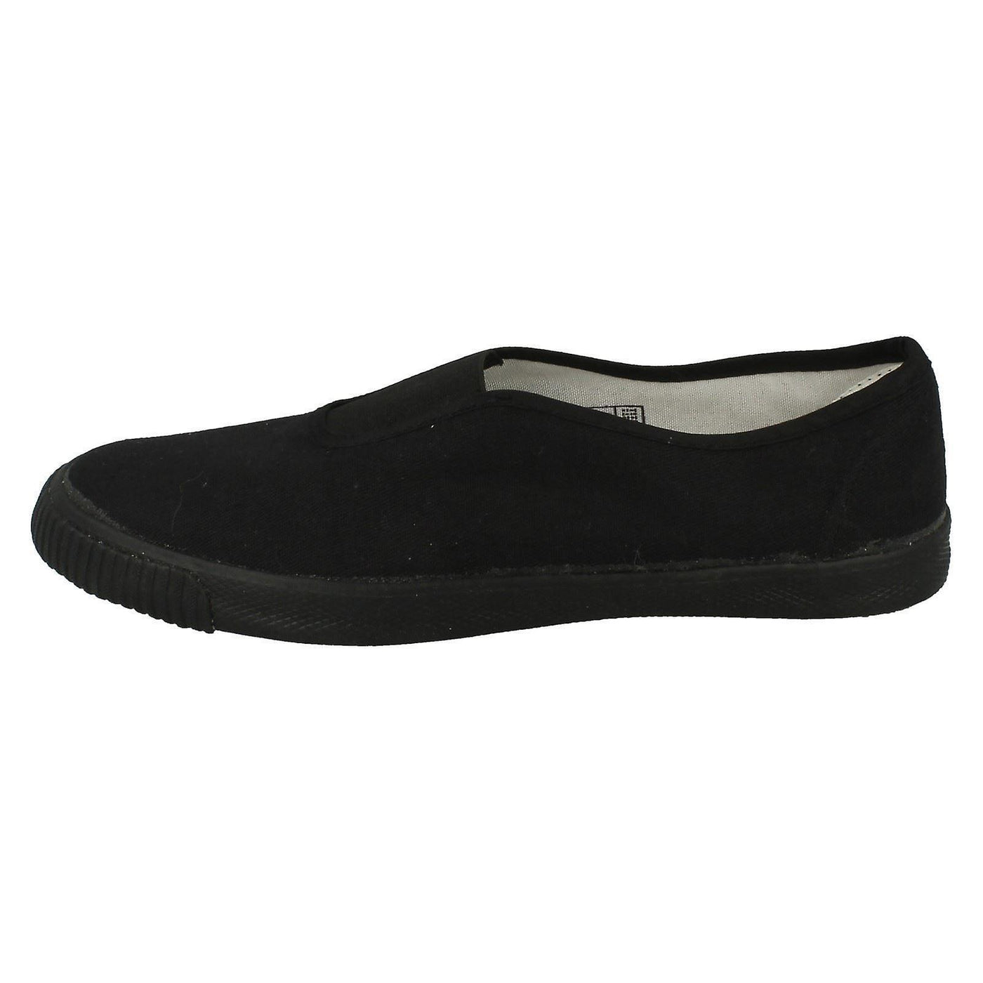 Misc Guss Plim Sml Gusset School Pumps Slipper