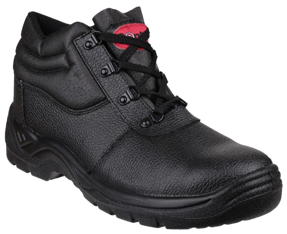 Centek Men's Steel Toe Lightweight Leather Safety Boots