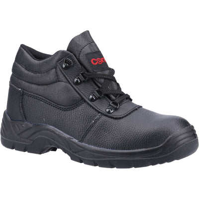 Centek Men's Steel Toe Lightweight Leather Safety Boots