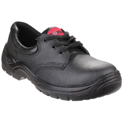 Centek Unisex Steel Toe Leather Slip Lace-Up Womens Safety Shoe