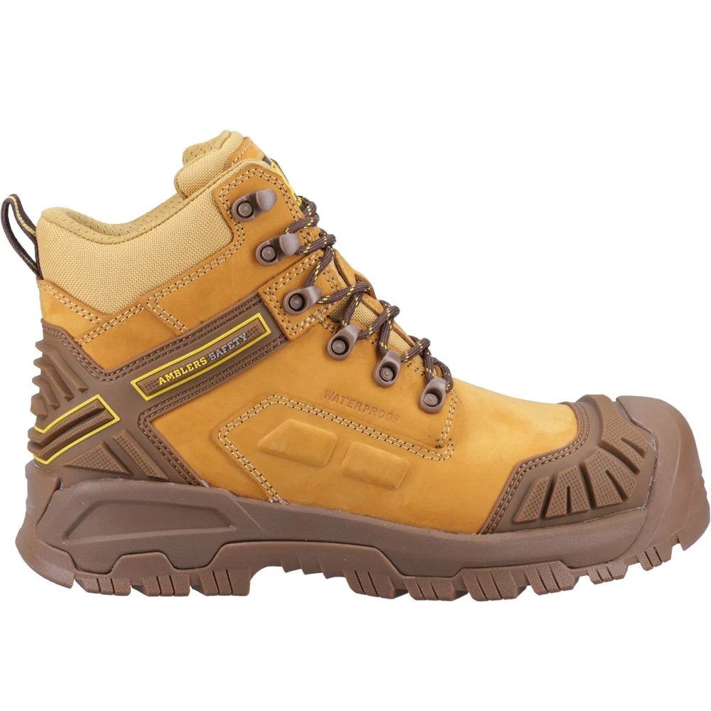 Amblers Safety Ignite Lightweight Waterproof Lg Mens Honey Hro Boots