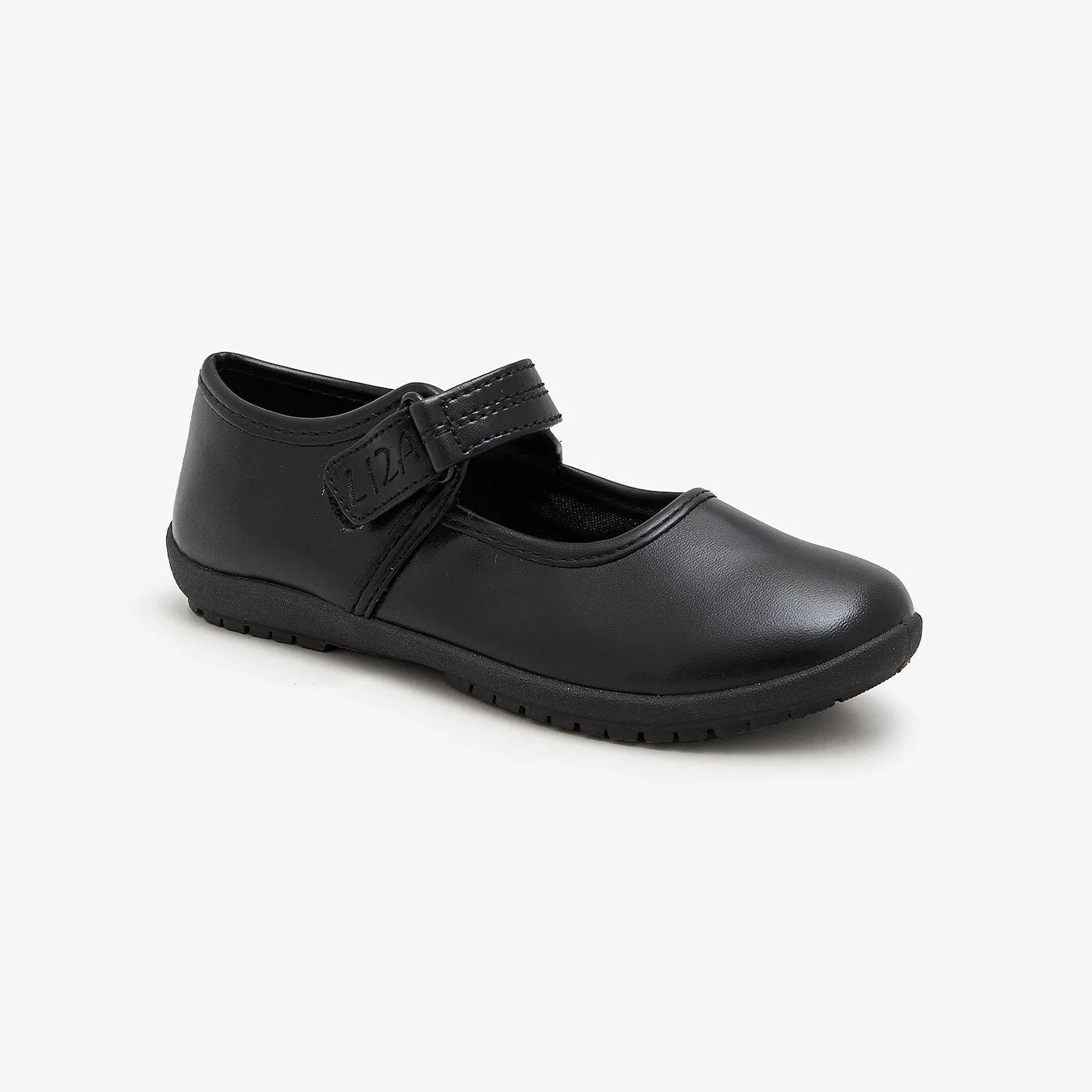 Mirak Lucie Mary-jane Velcro Footbed Leather School Shoe