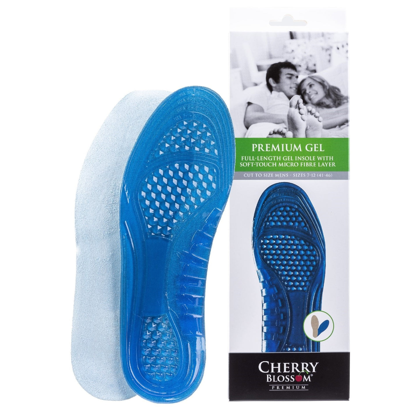 Cherry Blossom Men's Gel Insoles