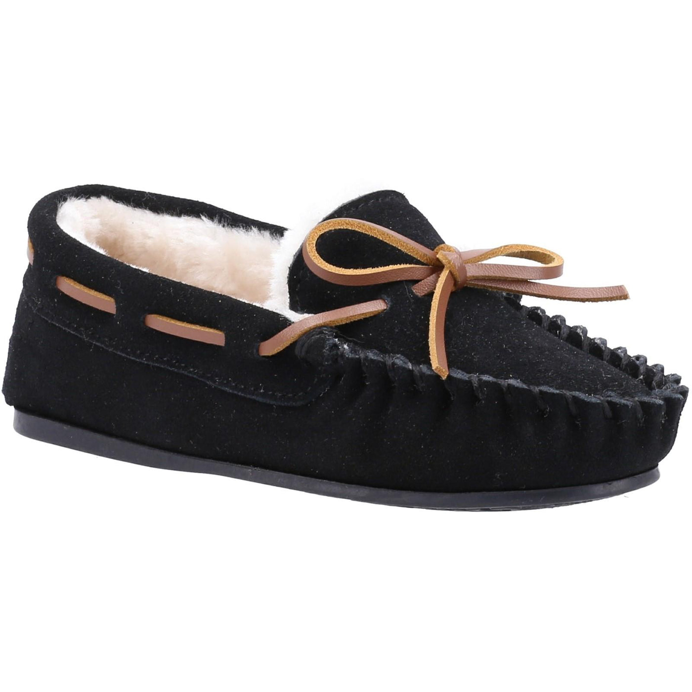 Hush Puppies Addison Ugg Handmade British Ladies Sheepskin Slipper