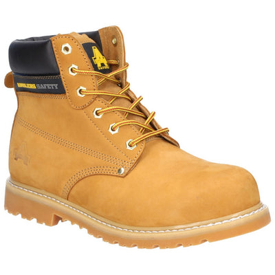 Amblers Safety Goodyear Leather Upper Honey Boot