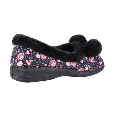 Skechers Ladies Goldfinch Multi Floral Design Lined Slippers