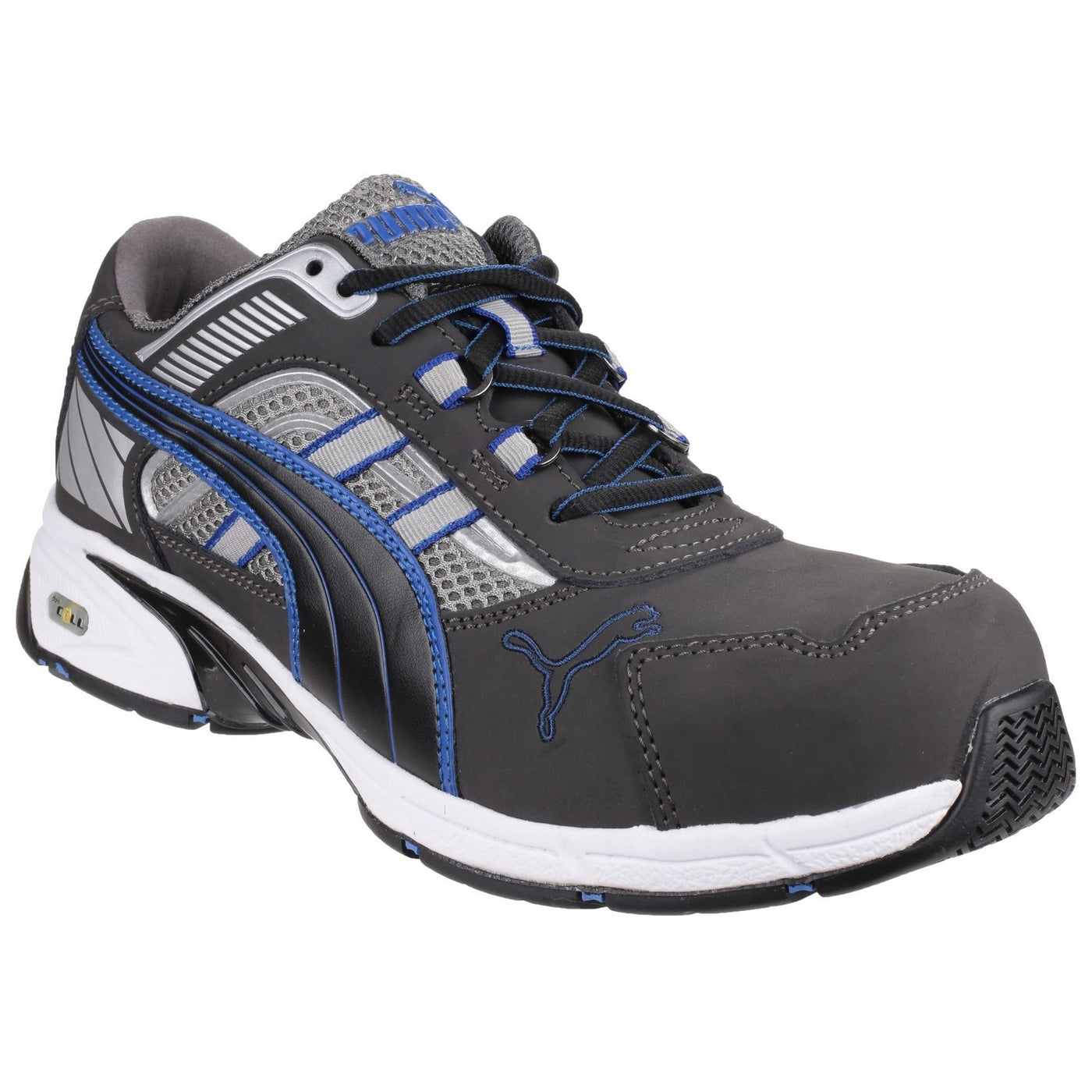 Puma Pace Blue Men's Leather Safety Trainers