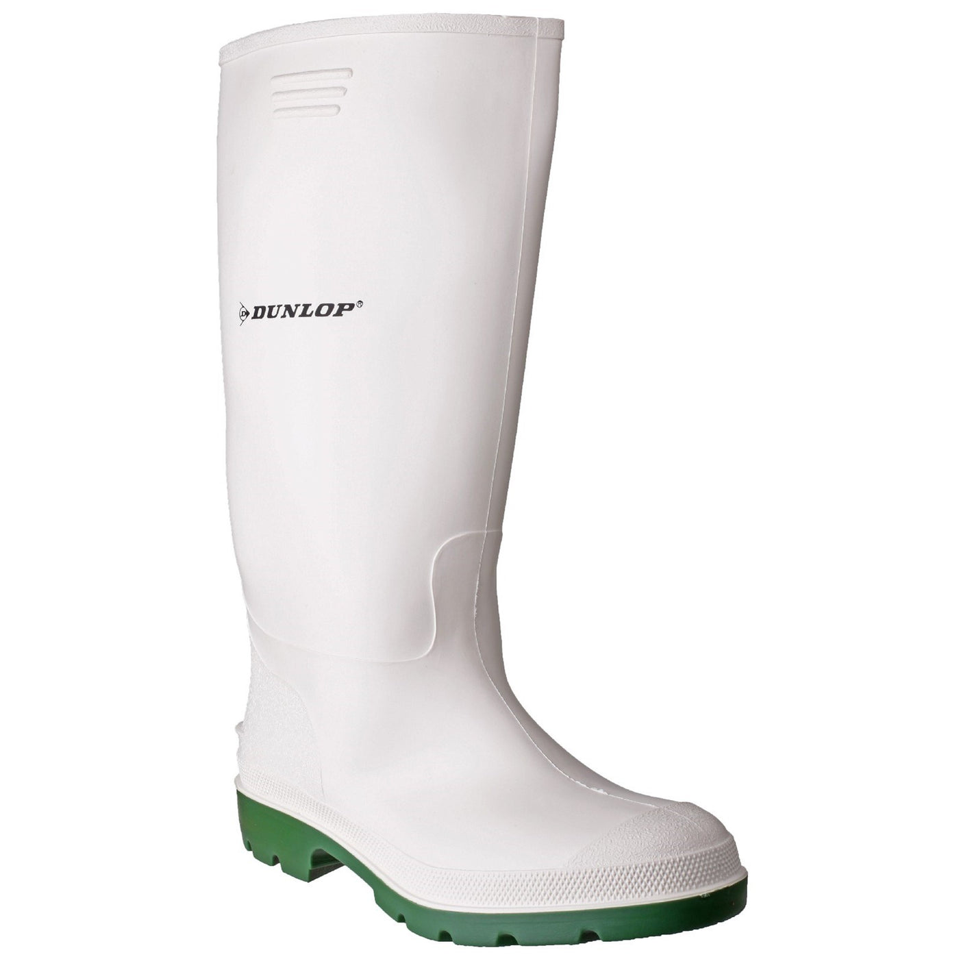 Dunlop Pricemastor White Wellington Industrial Work Boots