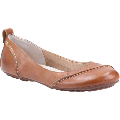 Hush Puppies Janessa Slip-on Ladies Tan Shoe