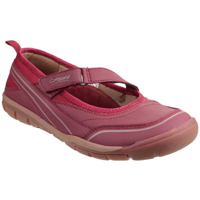 Cotswold Appleton Fastening Ladies Ballerina Casual Shoes