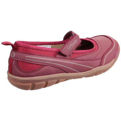 Cotswold Appleton Fastening Ladies Ballerina Casual Shoes