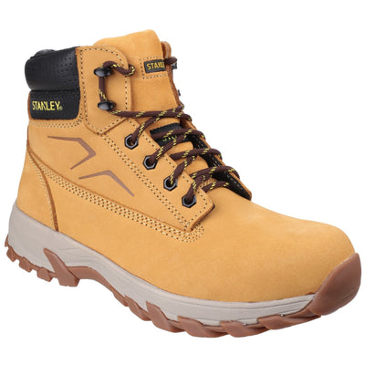 Stanley Men's Tradesman Leather Safety Honey Boots