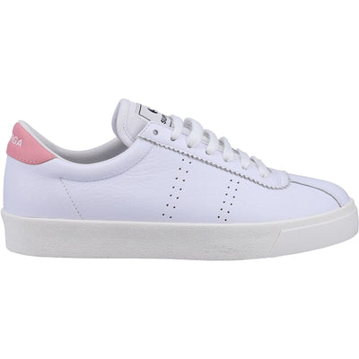 Superga Club comfort Leather Women White Shoes