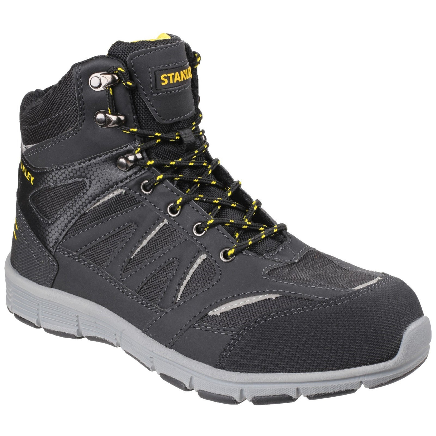 Stanley Men's Pulse S1P Black/Grey Sports Safety Boot