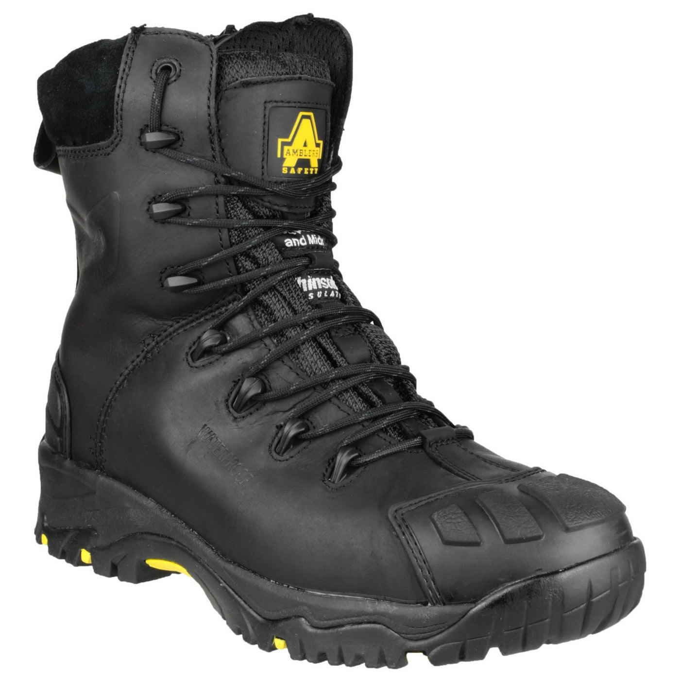 Amblers Safety Metal Free Zip S3 Black Boot