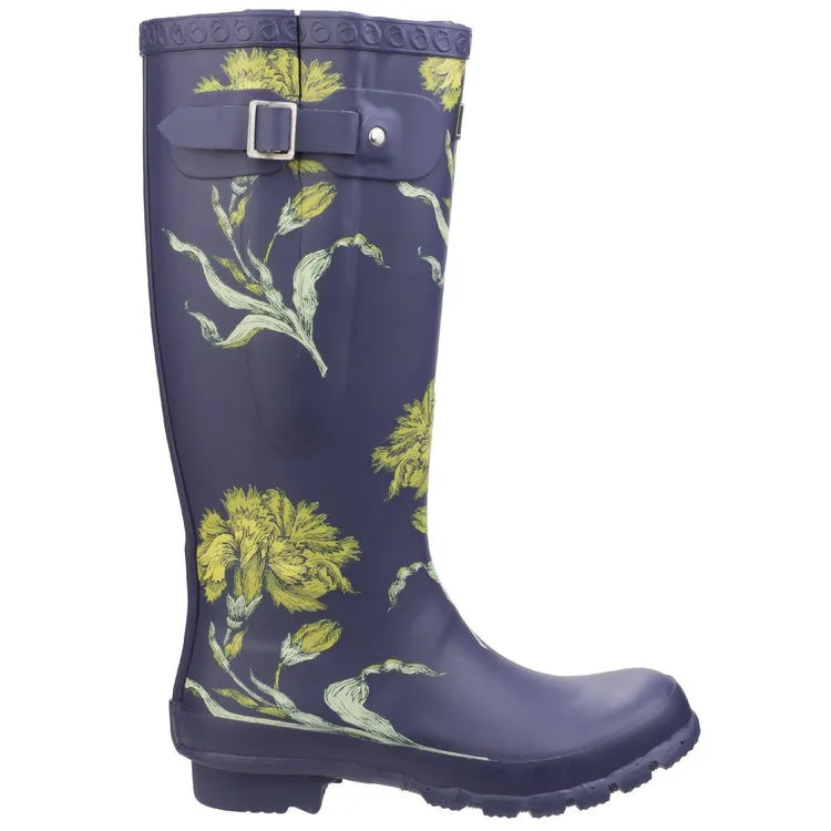 Cotswold Windsor Print Wellington Boots