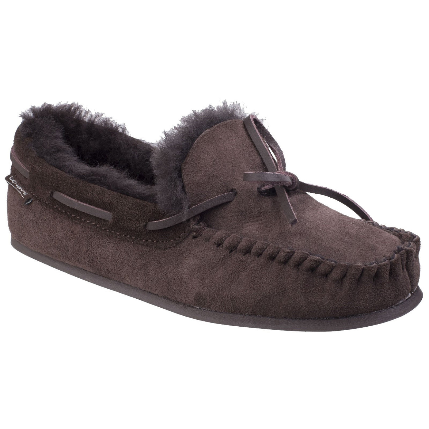 Cotswold Stanway Moccasins Comfort Sole Slippers