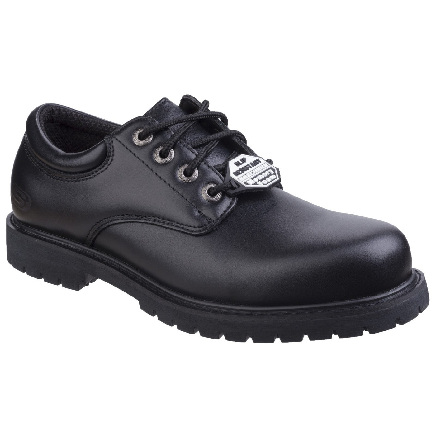 Skechers Work Cottonwood Elks Black Shoe