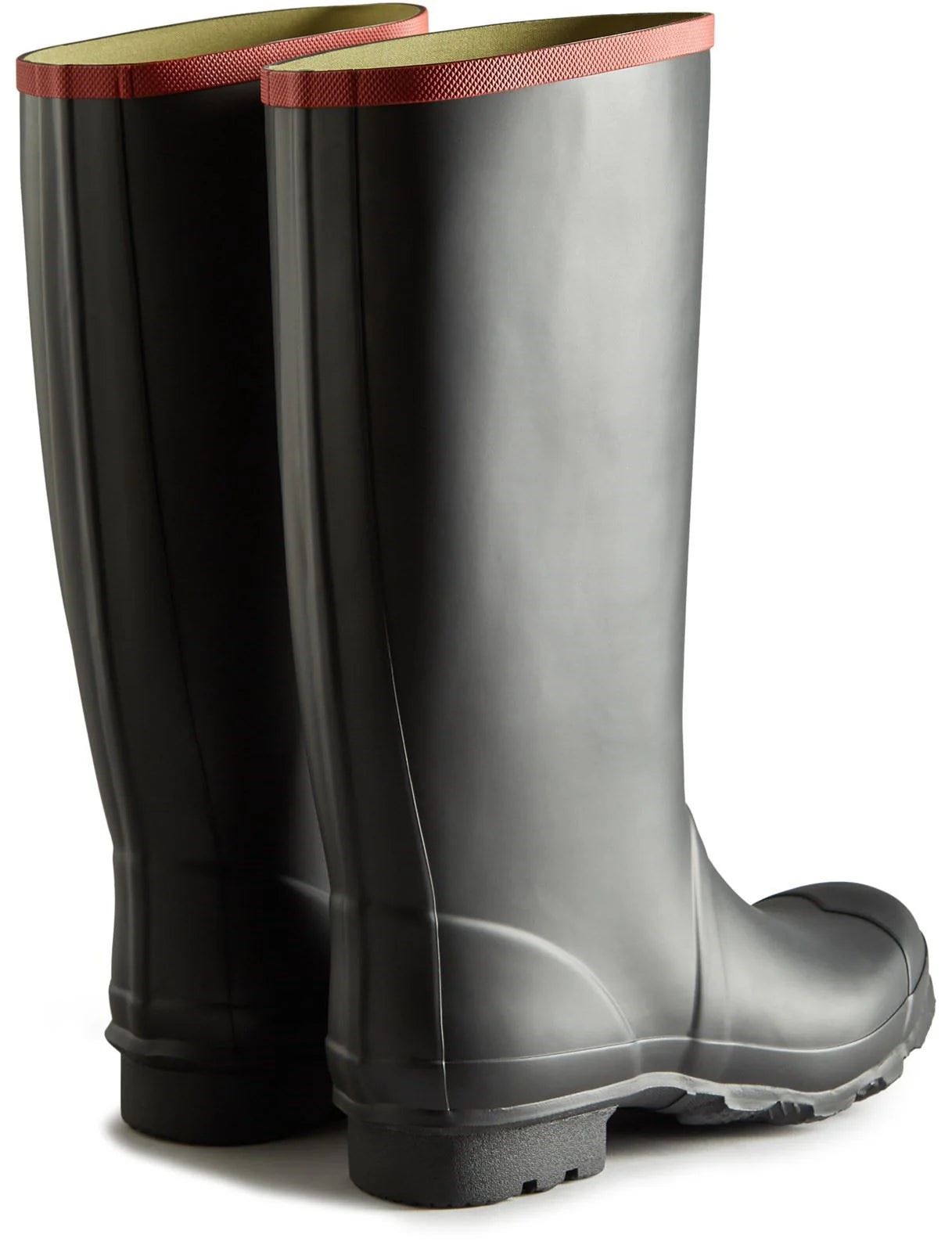 Hunter Argyll Full Knee Wellington Black Boots