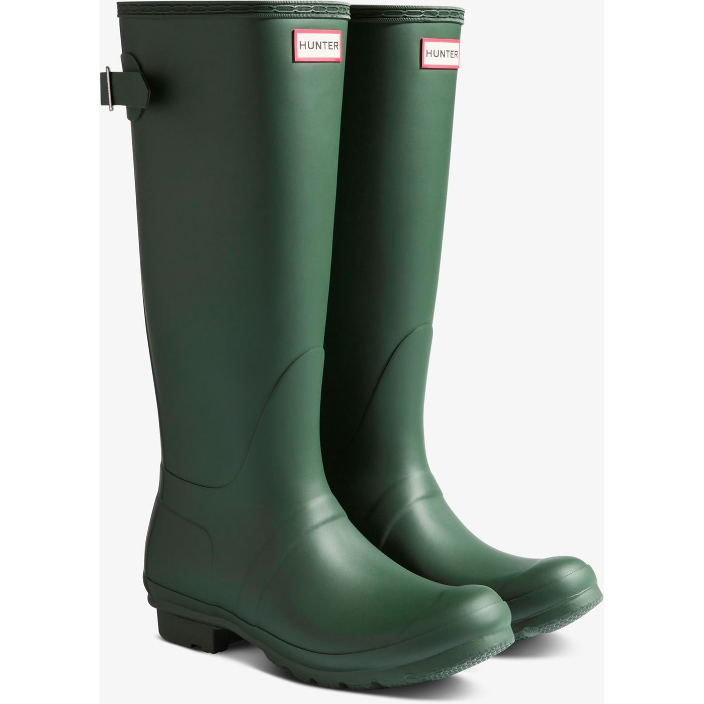 Hunter Original Tall Back Adjust Wellington Boots