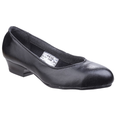 Amblers Safety Protective Ladies Court Black Shoe