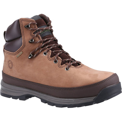 Cotswold Sudgrove Mens Leather Lace Up Hiking Brown Boot