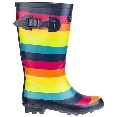 Cotswold Rainbow Kids Multi-Coloured Welly Boot