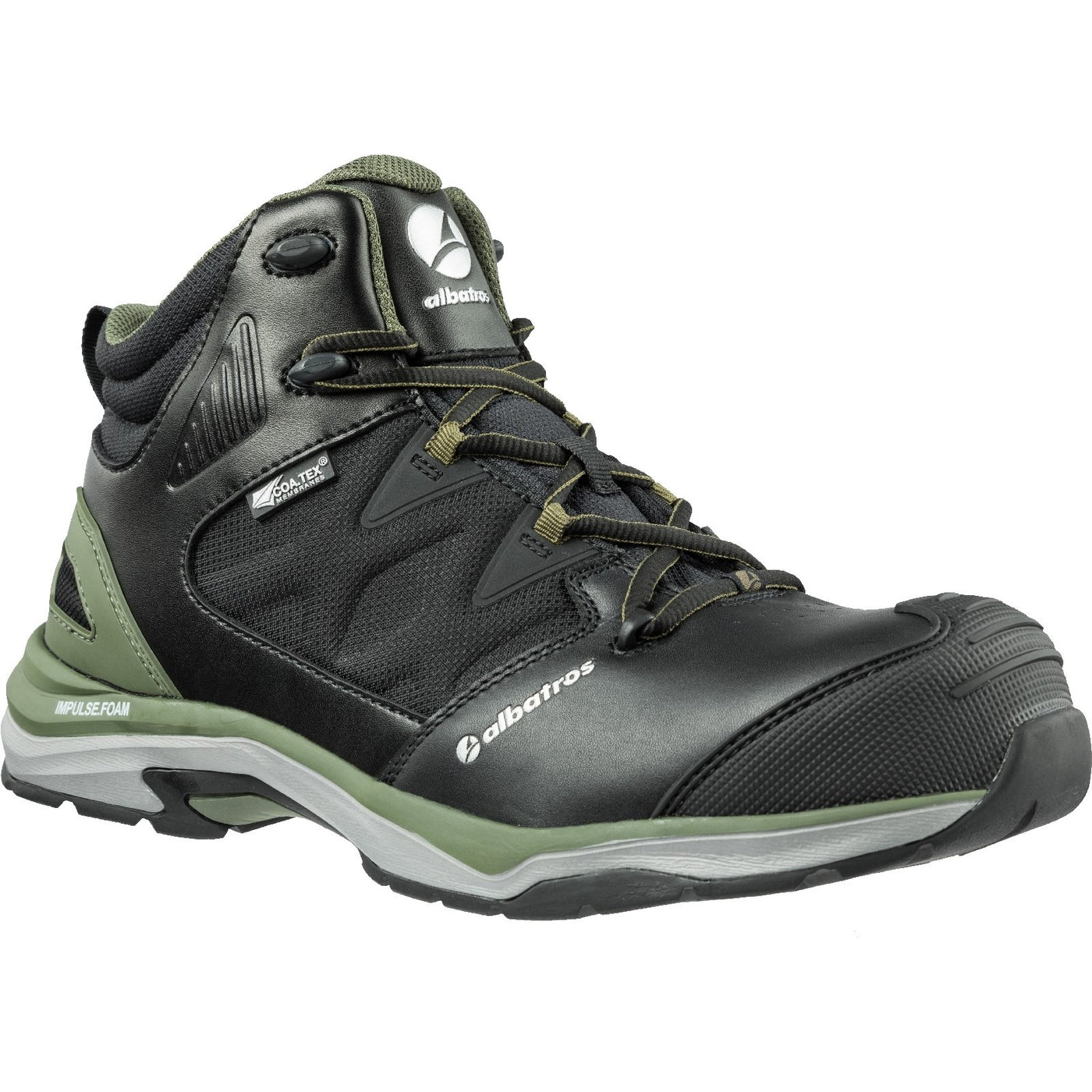 Albatros Ultratrail Ctx Mid Safety Men's Black/Green Shoe