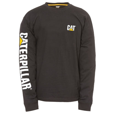 Caterpillar Trademark Banner Long Sleeved T-shirt