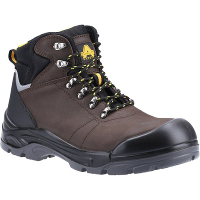 Amblers Safety Laymore Men's Water Resistant Dark Brown Boots